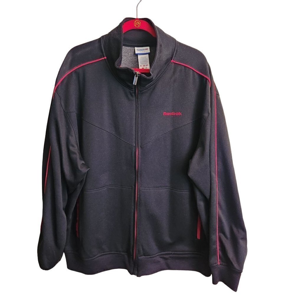 Reebok Full Zip Softest Mockneck Jacket Size XXL